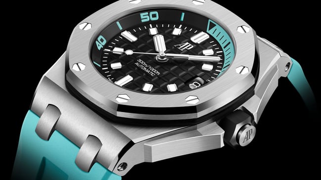 Audemars Piguet: Royal Oak Offshore Diver in Türkis