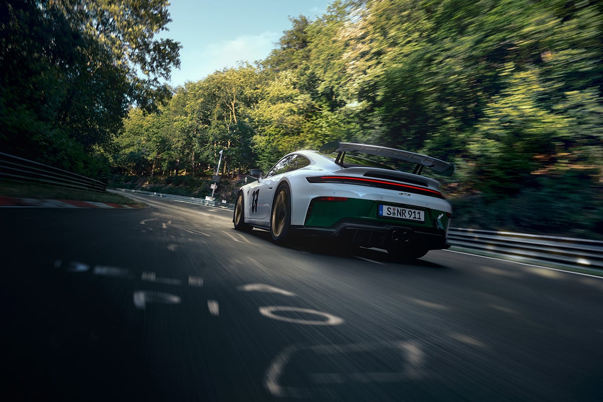 Porsche Design Chronograph 1 – 911 GT3 100 Jahre Nürburgring: Auto Porsche 911 GT3 100 Jahre Nürburgring