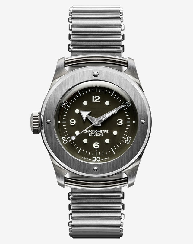 Serica – Ref. 7505, Fieldwatch aus Edelstahl mit Automatikwerk