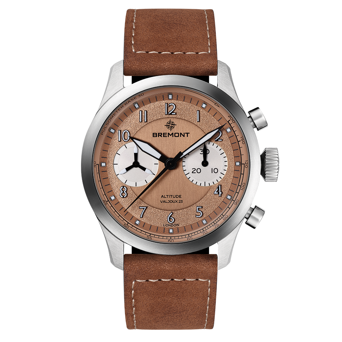 Bremont Altitude Chronograph Pulsograph Salmon Dial