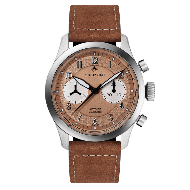 Bremont Altitude Chronograph Pulsograph Salmon Dial