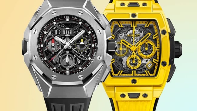 Kautschukarmbänder Uhren, Hublot, Audemars Piguet