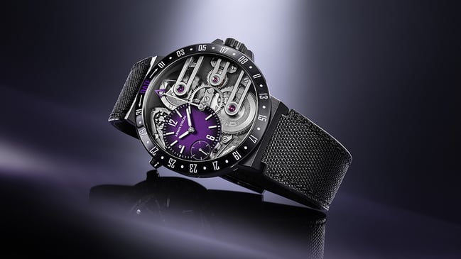 Armin Strom Orbit Purple, Edelstahluhr