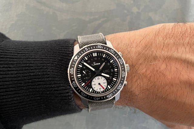 Sinn 613 St UTC Wristshot