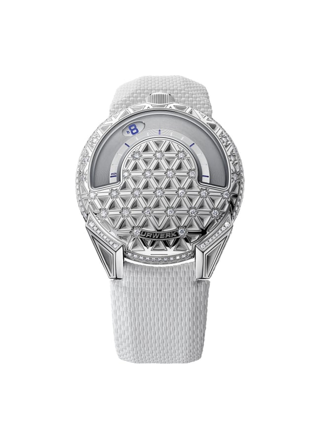 Urwerk UR-101 Diamond Sky, Frontansicht Uhr