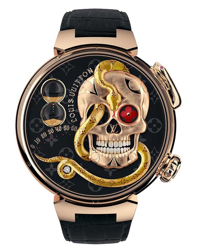 Louis Vuitton Tambour Carpe Diem, ausgefallene Luxusuhr