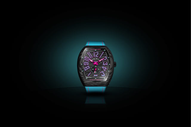 Front der Franck Muller Vanguard Ocean Drive