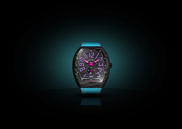 Front der Franck Muller Vanguard Ocean Drive