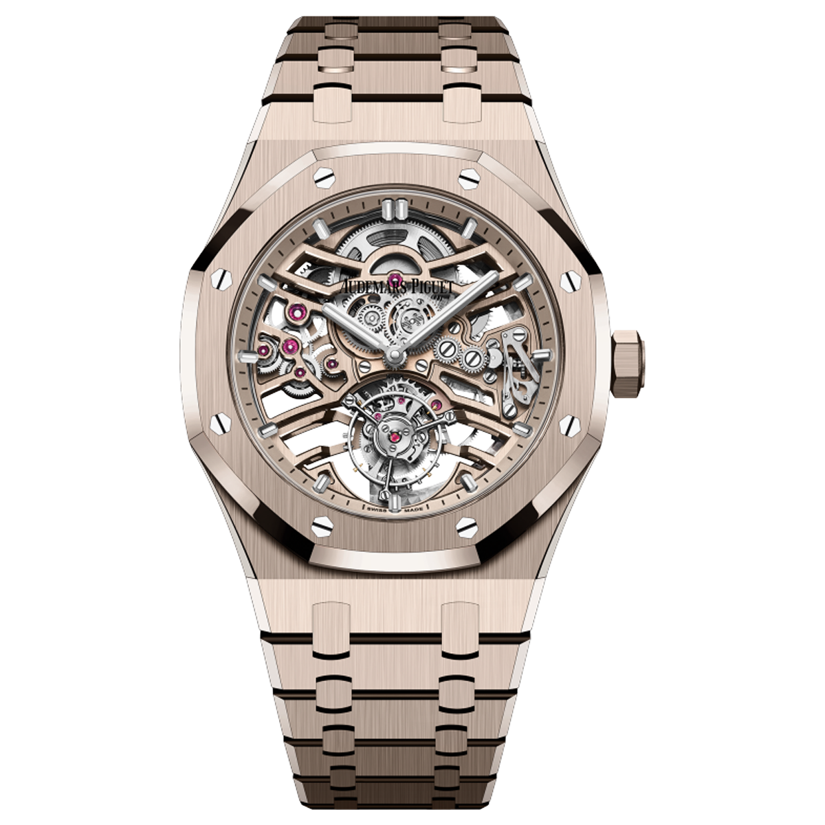 Audemars Piguet Sandgold Royal Oak Flying Tourbillon Openworked Ref. 26735SG.OO.1320SG.01