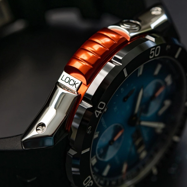 Edox: C-01 Chronograph Automatic mit Lünettensperre