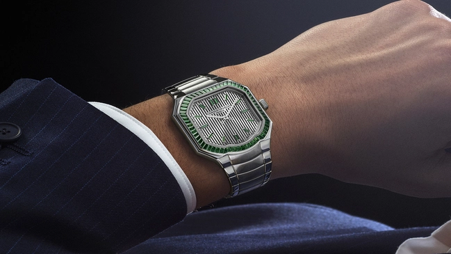 Gerald Charles – Masterlink Gem-Set, besetzte Automatikuhr 