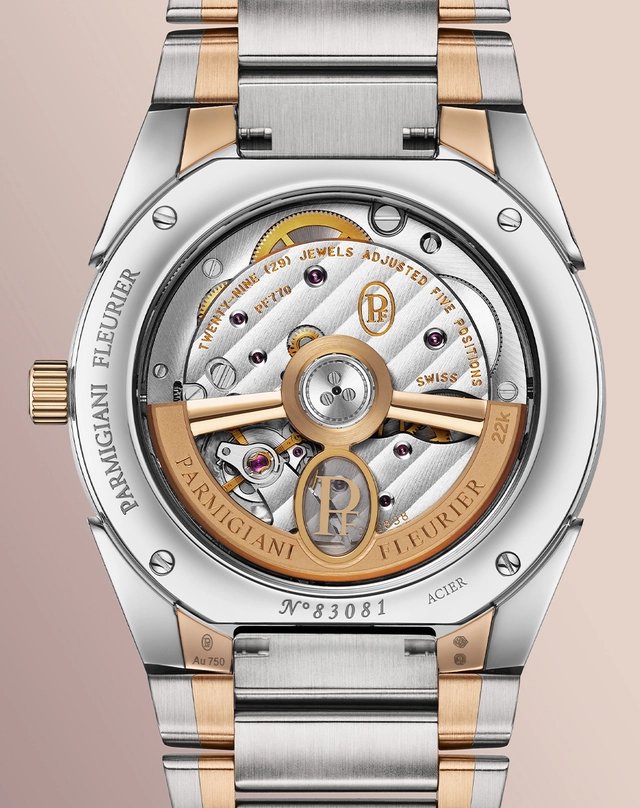 Parmigiani Fleurier – Tonda PF Automatic 36 mm „Deep Ruby“ Bicolor, Luxusuhr mit rotem Zifferblatt