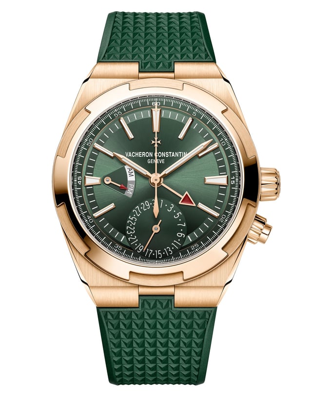 Vacheron Constantin: Overseas Dual Time in Grün