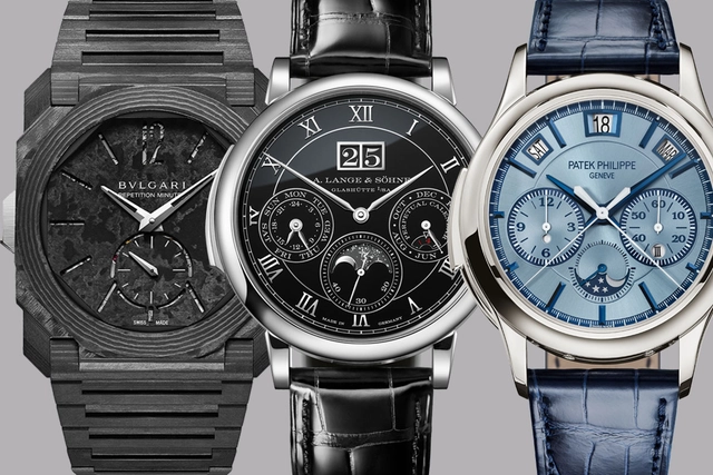 Minutenrepetitionen von Bulgari, Lange und Patek Philippe