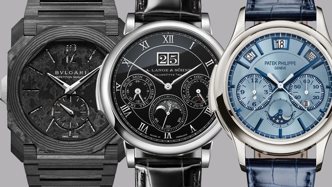 Minutenrepetitionen von Bulgari, Lange und Patek Philippe