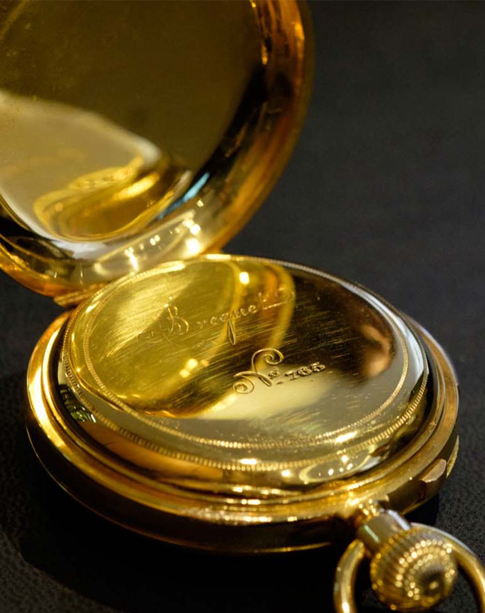 Breguet No.765, Taschenuhr aus Gold von Winston Churchill