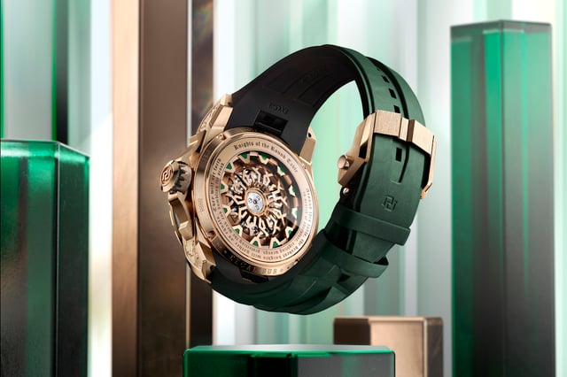 Rückseite der Roger Dubuis Knights of the Round Table „The Metamorph Merlin“