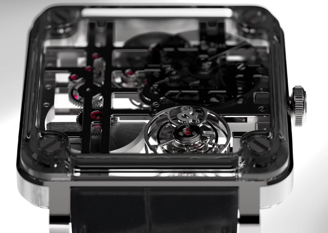 Bell & Ross – BR-X3 Tourbillon Micro-Rotor, limitierte Armbanduhr mit Automatikwerk und Tourbillon