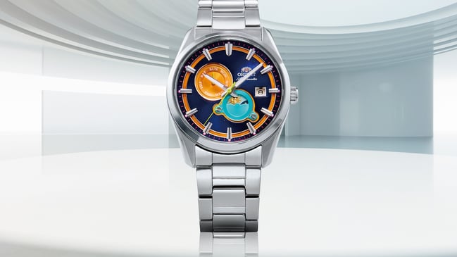 Die limitierte Orient Stretto Date, Sun & Moon 