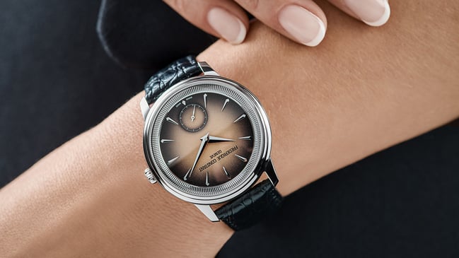 Frederique Constant Classics Moneta Handaufzug: Wristshot Uhr
