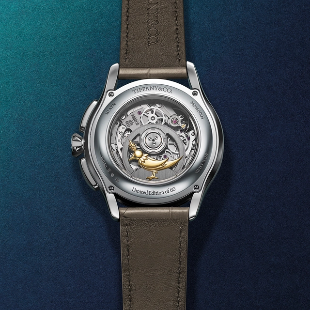 Tiffany & Co. Timer Chronograph in Platin mit Kaliber El Primero 400 samt 50 Stunden Gangreserve