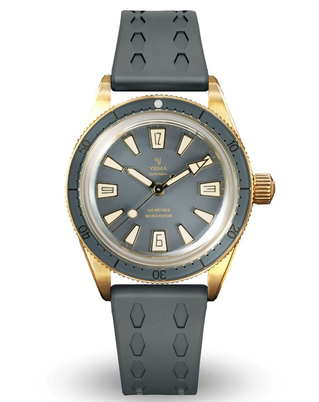 Yema – Skin Diver Slim Bronze CMM.20 Limited Edition, limitierte Taucheruhr aus Bronze mit Automatikwerk