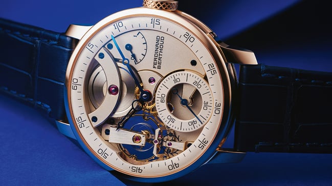 Ferdinand Berthoud – Chronomètre FB 3SPC.2-1, Haute-Horlogerie-Uhr aus Rosegold mit sichtbarer Mechanik
