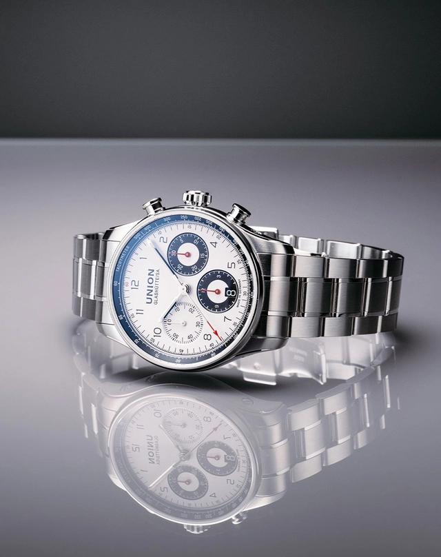 Union Belisar Chronograph 40 mm weiß