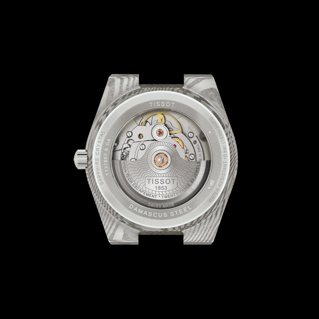 Tissot: PRX Powermatic 80 Damascus Boden