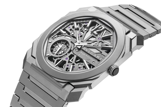 Bulgari: Octo Finissimo Skeleton Eight Days in Titan