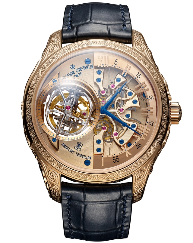 Vacheron Constantin – Les Cabinotiers Armillary Tourbillon „Myth of the Pleiades“, Handaufzugsuhr aus Gold mit Tourbillon
