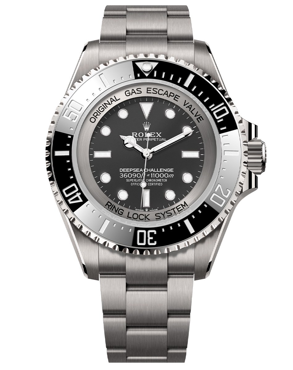 Rolex Deepsea Challenge, Taucheruhr aus Titan mit Keramiklünette und Automatikwerk