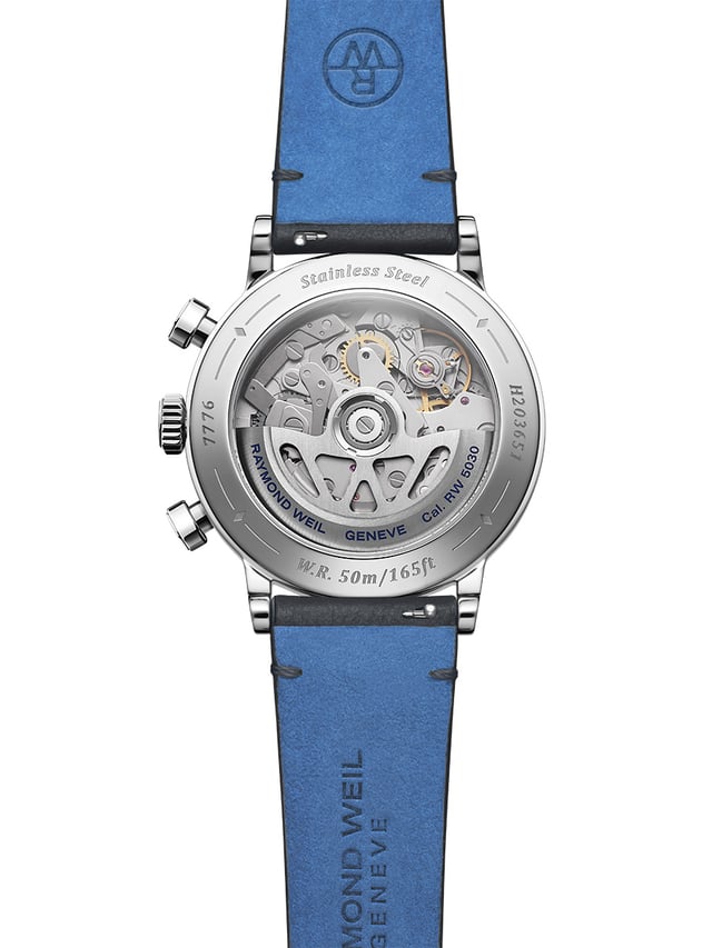 Raymond Weil Millesime Jubilee 7776-STC-65501, Gehäuseboden Uhr