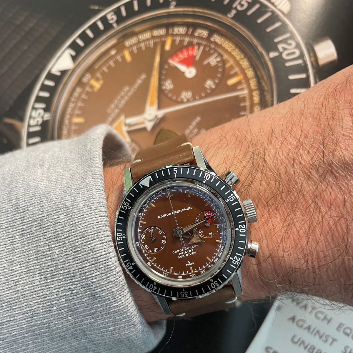 WatchTime Leserreise Genf 2026: Nivada Chronomaster Tropical 41 mm