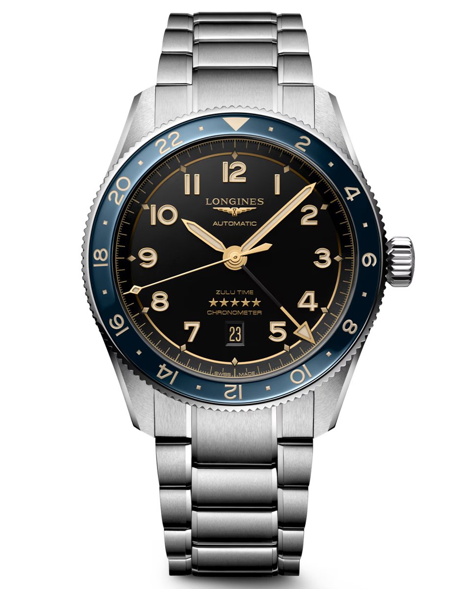 Longines – Spirit Zulu Time, Toolwatch aus Edelstahl