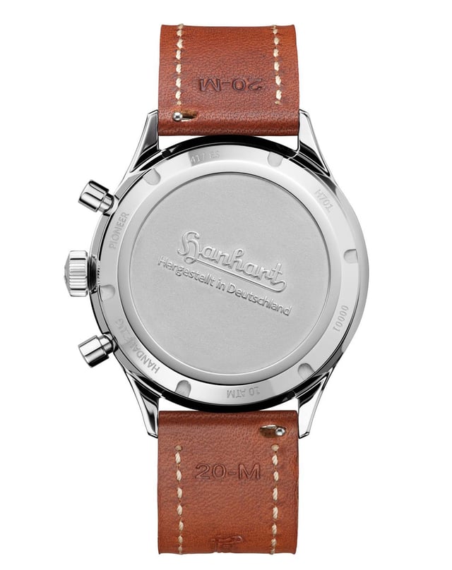 Hanhart: 417 ES Moby Dick 39 mm Boden