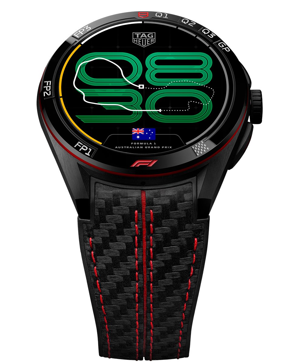 TAG Heuer – Connected Calibre E5 45 mm X Formula 1, Smartwatch im Rennsport-Stil