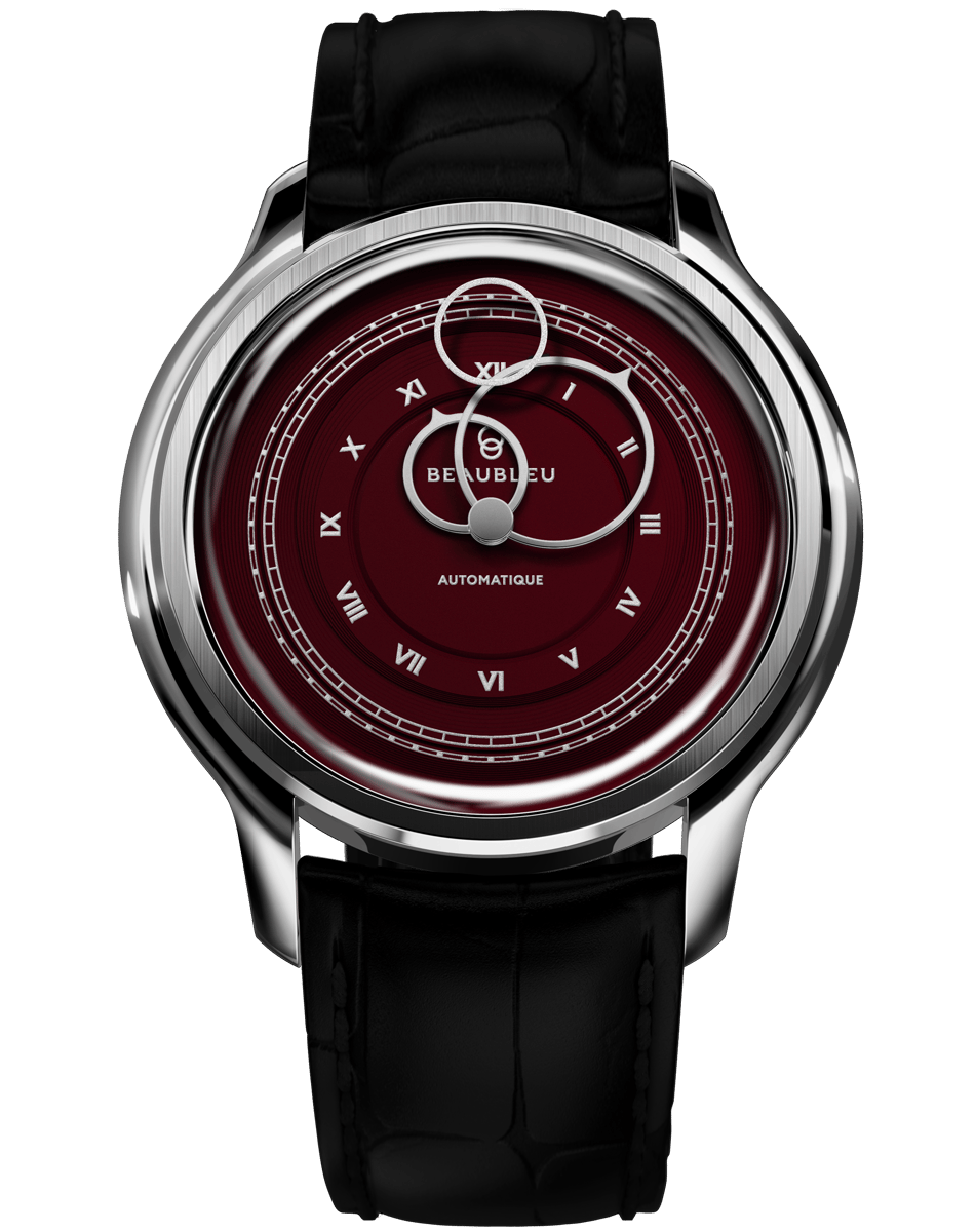 Beaubleu × Monnaie de Paris: La Pièce N°1 mit römischen Ziffern in der Farbvariante Burgundy