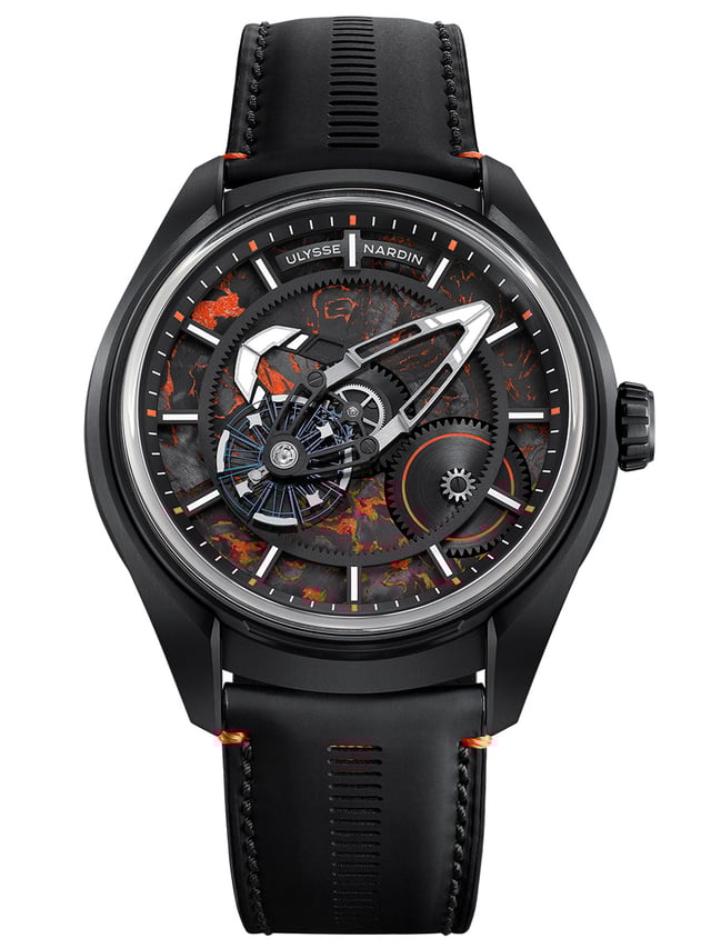 Ulysse Nardin Freak X Gumball 3000 Edition 2, ref. 2-2303-270LE-2B-GUM/3A, Frontansicht Uhr