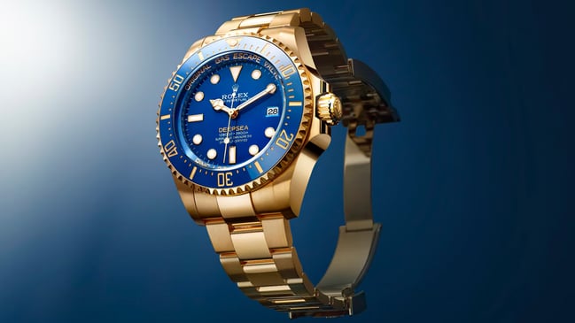 Gesamtansicht der Rolex Oyster Perpetual Deepsea