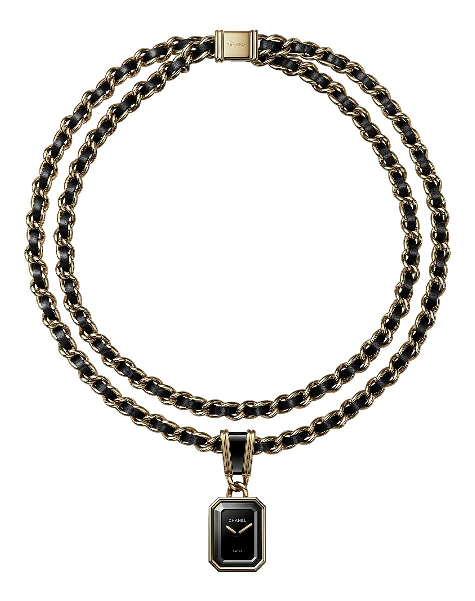 Chanel – Première Collier Chaîne Iconique, luxuriöse Halskette mit Uhr