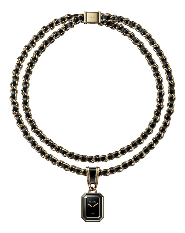 Chanel – Première Collier Chaîne Iconique, luxuriöse Halskette mit Uhr