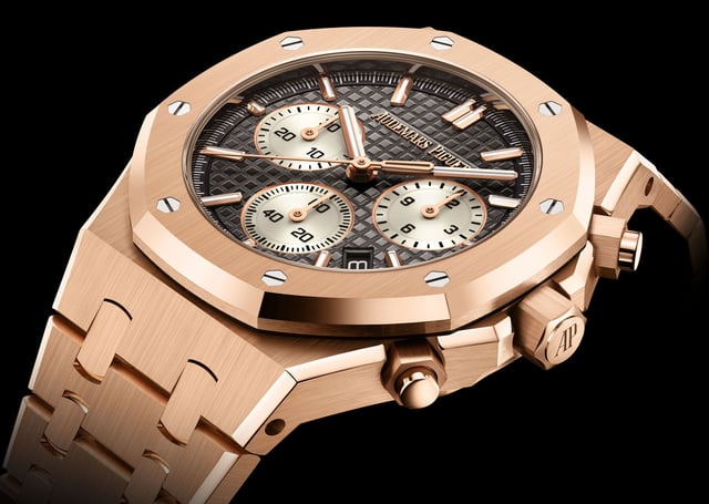 Audemars Piguet: Royal Oak Chronograph Automatik 38 mm in Roségold
