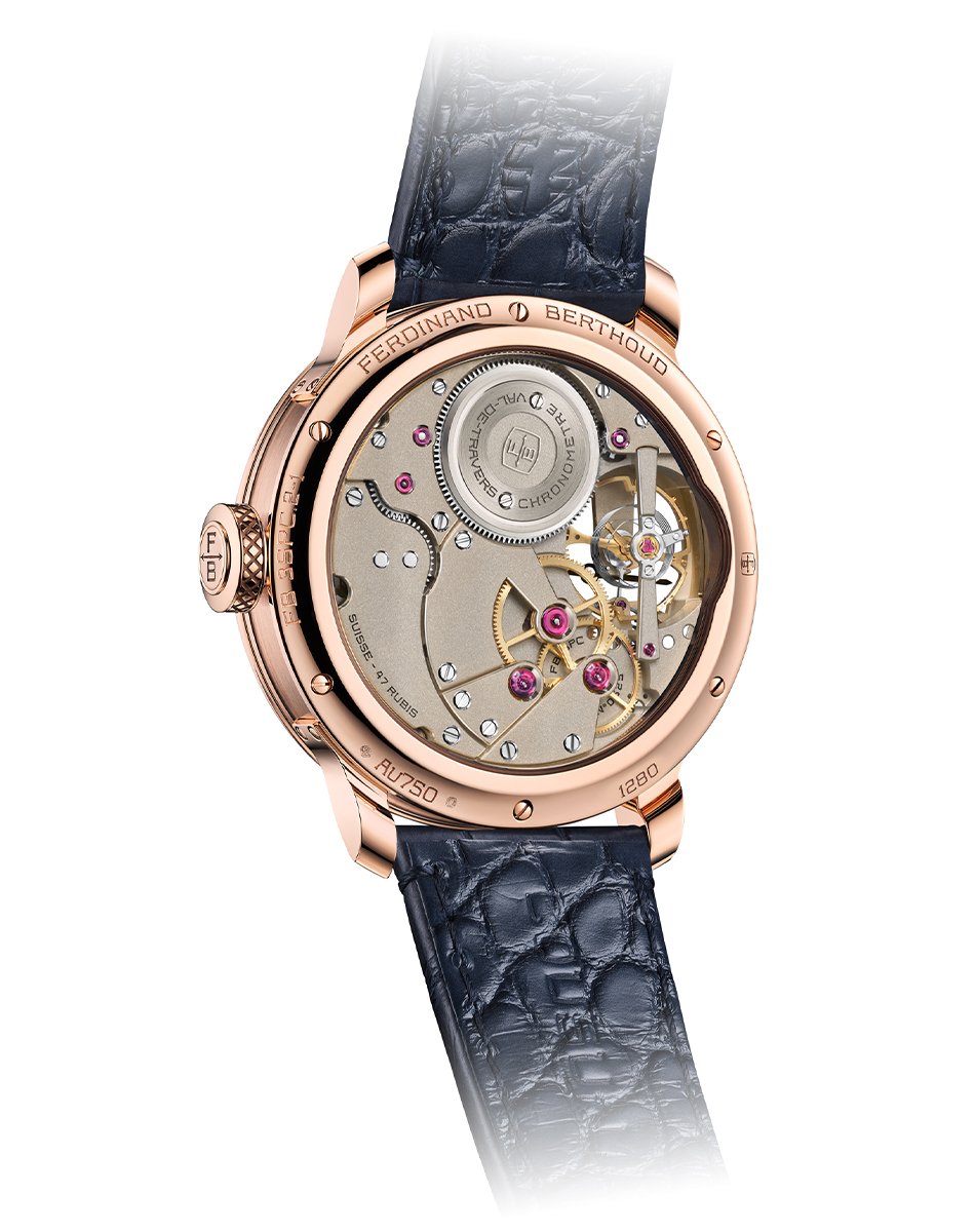 Ferdinand Berthoud – Chronomètre FB 3SPC.2-1, Haute-Horlogerie-Uhr aus Rosegold mit sichtbarer Mechanik