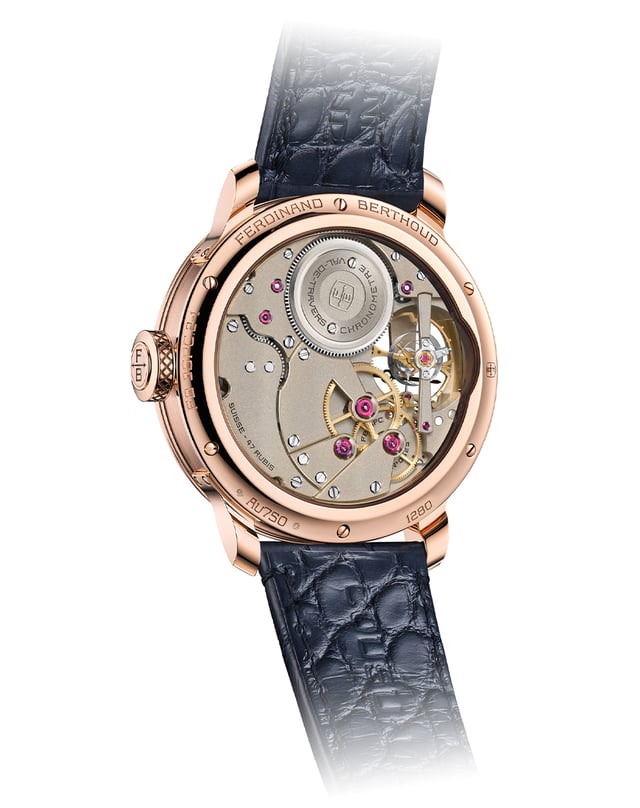 Ferdinand Berthoud – Chronomètre FB 3SPC.2-1, Haute-Horlogerie-Uhr aus Rosegold mit sichtbarer Mechanik