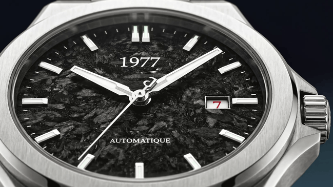 Montres 1977: Arsène mit Karbon-Zifferblatt