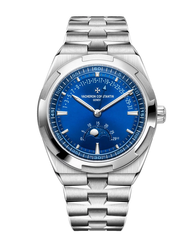 Vacheron Constantin: Overseas Mondphase Retrograde Datumsanzeige