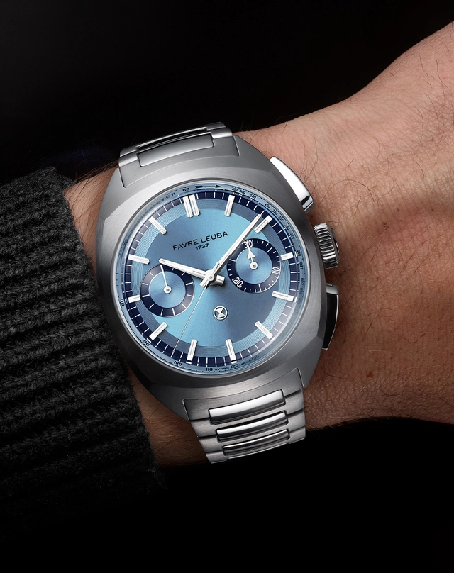 Favre Leuba Chief Chronograph Ice Blue, Chronograph