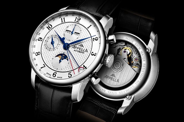 Appella – 70010.5223ACHL, elegante Automatikuhr mit Lederband