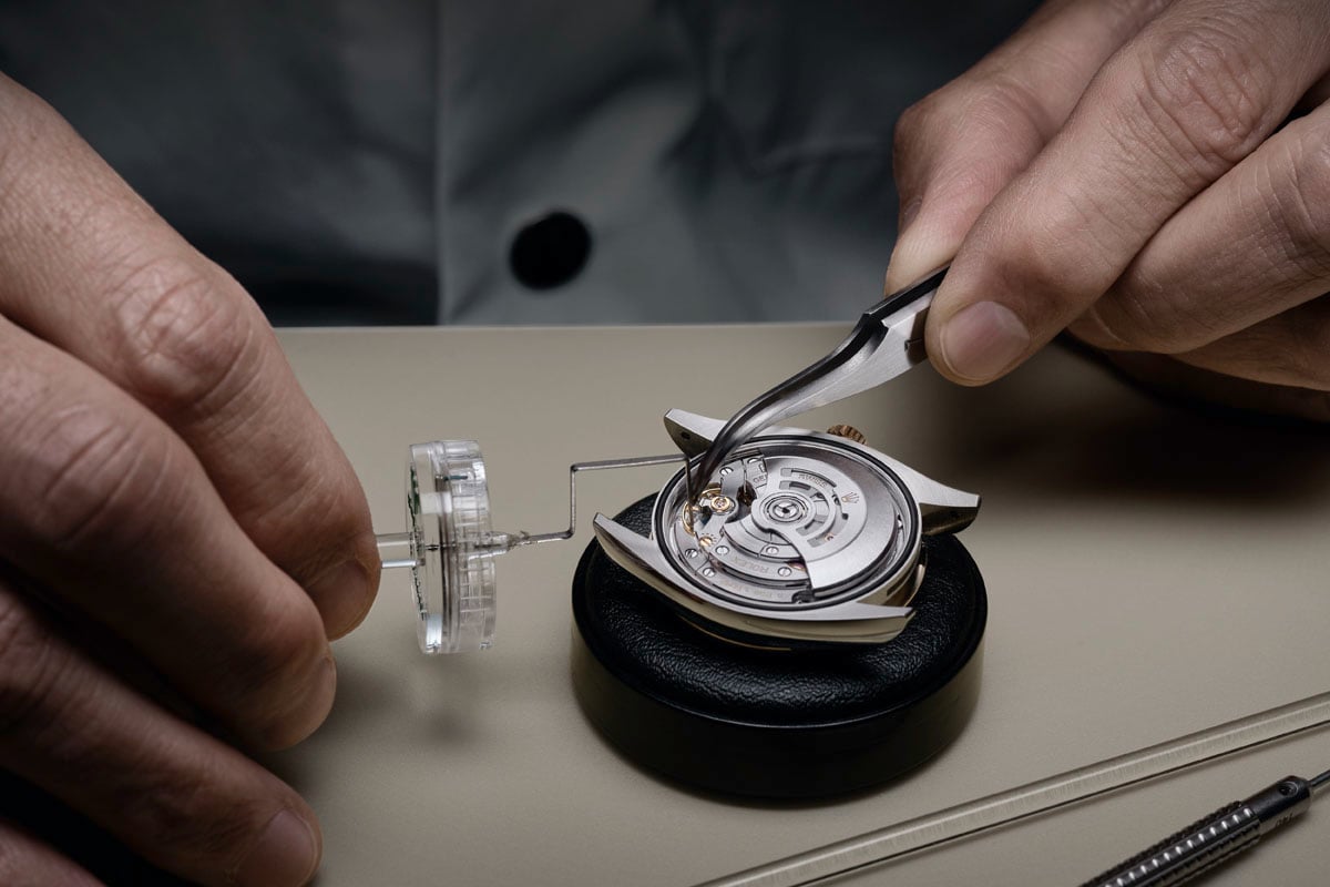 Rolex-Service-Feinregulierung